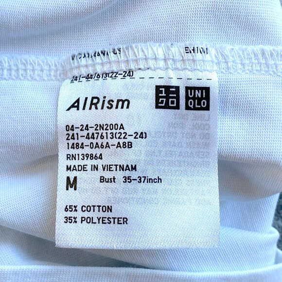 Uniqlo x Theory Womens Mock Neck Short Sleeve White T-shirt Size M Boxy Cut - Picture 4 of 7